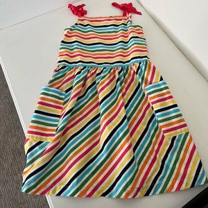 Hanna Anderson Rainbow Dress Size 10